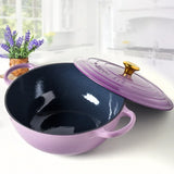 ChefMax 5QT Żeliwny Garnek Emaliowany Dutch Oven