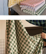 HoundLuxe Vintage Ręcznik Bawełniany w Pepitkę