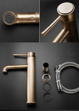 Velora BronzeFlow 360° WaschtVelora BronzeFlow 360° Bateria Umywalkowa w Kolorze Antycznego Brązuischarmatur