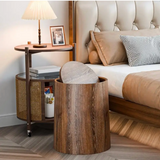 WoodStyle Kosz na Śmieci z Obrotową Pokrywą