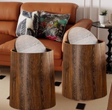 WoodStyle Kosz na Śmieci z Obrotową Pokrywą