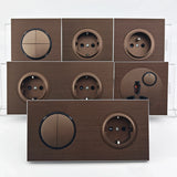 CaffèRetro Retro Przełącznik Ścienny EU z Gniazdem