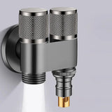 DualFlow Pro – Zawór Kątowy 2-w-1 G1/2 do WC i Pralki