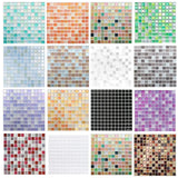 CrystalMosaic 3D Płytki Naklejki