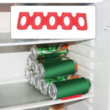 FridgeMate Podwójny Rząd Stojak na Puszki