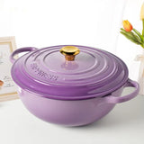 ChefMax 5QT Żeliwny Garnek Emaliowany Dutch Oven