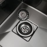 Korek i sitko do zlewu AquaGuard ze stali nierdzewnej