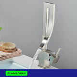 Nowoczesna bateria zlewozmywakowa z wylewką wysoką