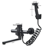 AquaPro DuoJet – Ścienna Bateria Umywalkowa z Obrotem 360° i Pistoletem Natryskowym