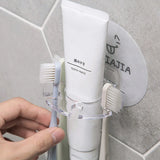 EasyStick Organizer – Samoprzylepny organizer na szczoteczki do zębów i półka organizująca