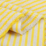 LambSoft Stripe Dzianina Polarowa z Wełny Jagnięcej