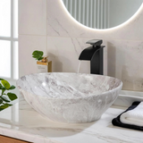 Elegancka ceramiczna umywalka