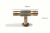 VintageBrass Europejskie Uchwyty Mosiężne
