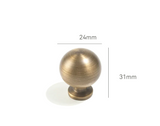 VintageBrass Europejskie Uchwyty Mosiężne