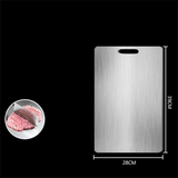 SteelSlice – Dwustronna Deska do Krojenia z Tytanem ze Stali Nierdzewnej 316