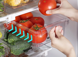 FridgeMaster – Przezroczyste Pojemnik Kuchenny na Owoce, Warzywa i Jajka