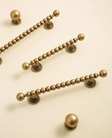 Gałki Meblowe z Litego Mosiądzu 128 mm – Antyczny Brąz