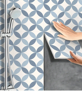 NordicTyle – 12-częściowy Skandynawski Zestaw Naklejek Podłogowych