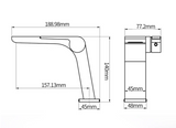 ShadowStream Gun Grey – Zlewozmywakowa Bateria Wodospadowa