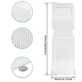 HydroComfort Luxe Antypoślizgowa Mata pod Wannę z Poduszką