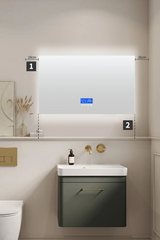 LumiTherm XL LED Lustro Łazienkowe