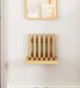 Ultrawąska Składana Ławka Wejściowa – Montowana na Ścianie Bez Wiercenia