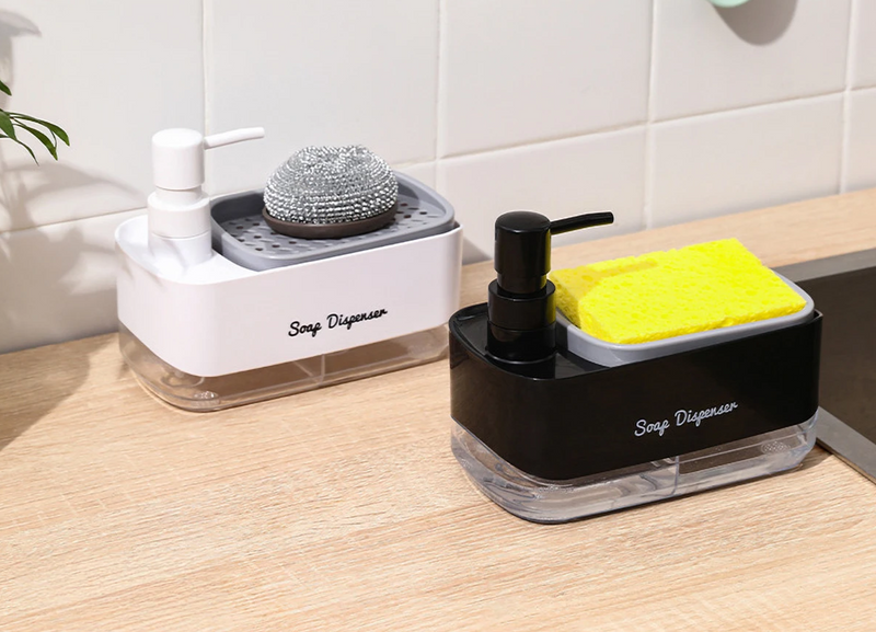 DualPress Pojemnik na Płyn do Mycia Naczyń