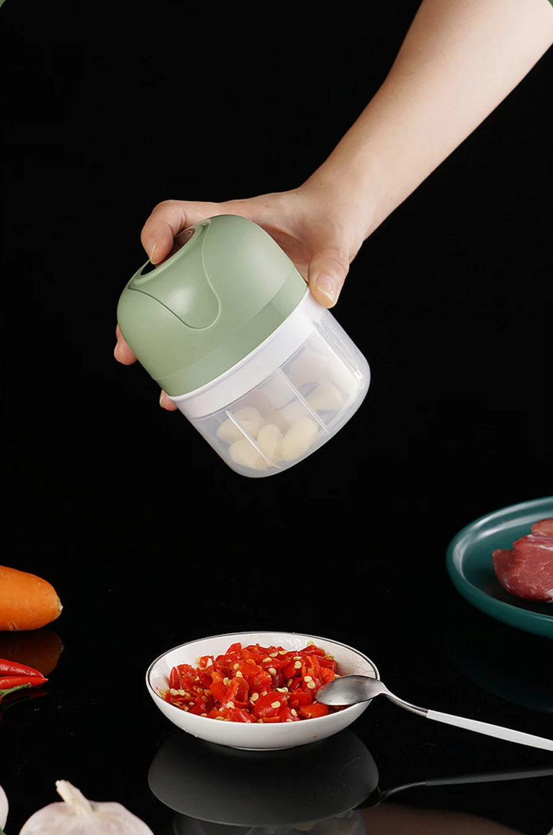 ChopCharge Mini Bezprzewodowy Młotek do Czosnku USB