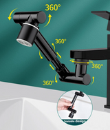 FlexiFlow 360° Obrotowa i Wysuwana Głowica Prysznicowa