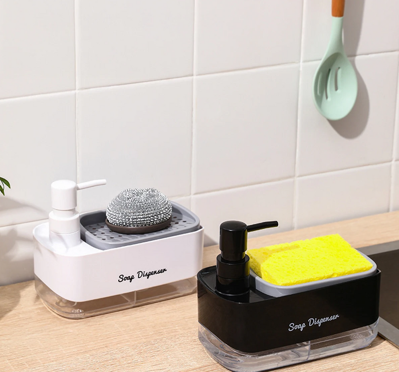 DualPress Pojemnik na Płyn do Mycia Naczyń