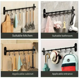 CookEase Organizer Ścienny do Kuchni – Wielofunkcyjny Organizer na Pokrywki, Łopatki & Akcesoria Kuchenne