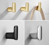 HookLine Nowoczesne Chromowane Haki Ścienne