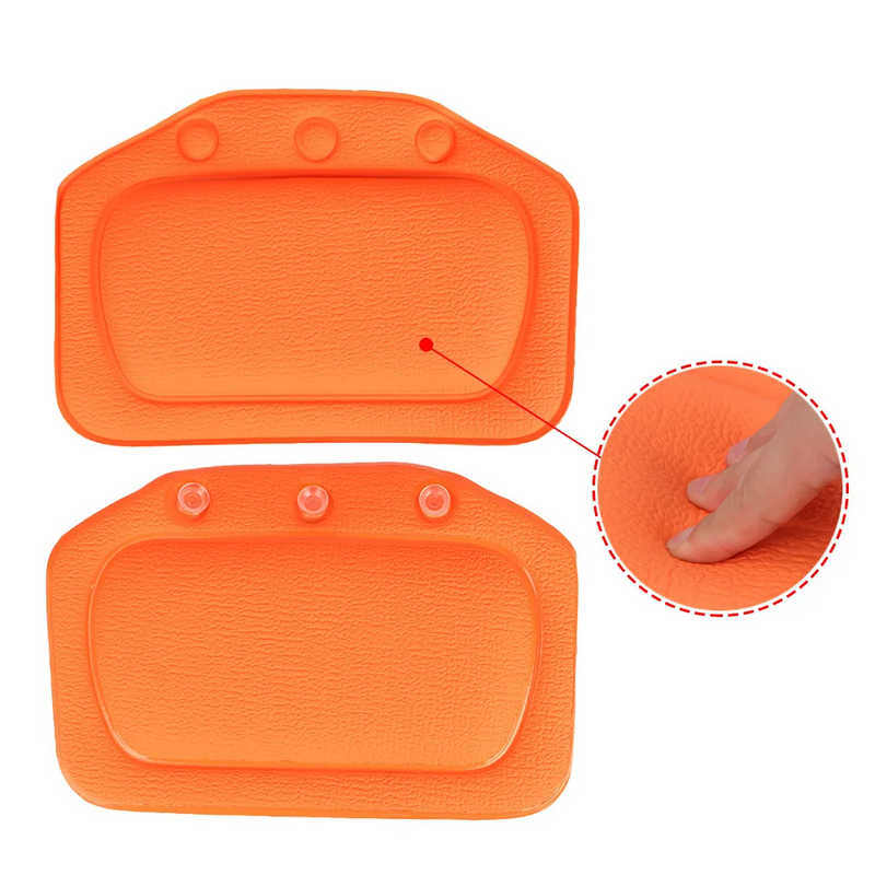 SpaRelax Miękka Poduszka do Kąpieli – Wygodna Poduszka pod Szyję z Przyssawką