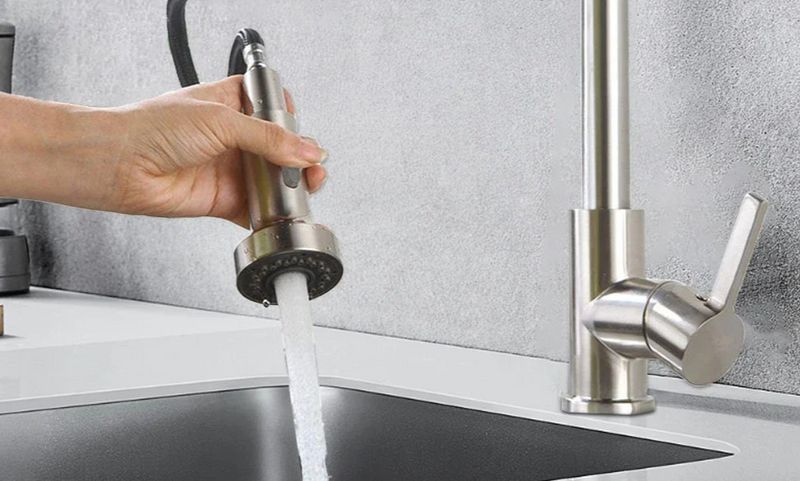 AquaFlex DuoSpray – Wielofunkcyjna Zmywarka do Kuchni z Dyszą 2-położeniową