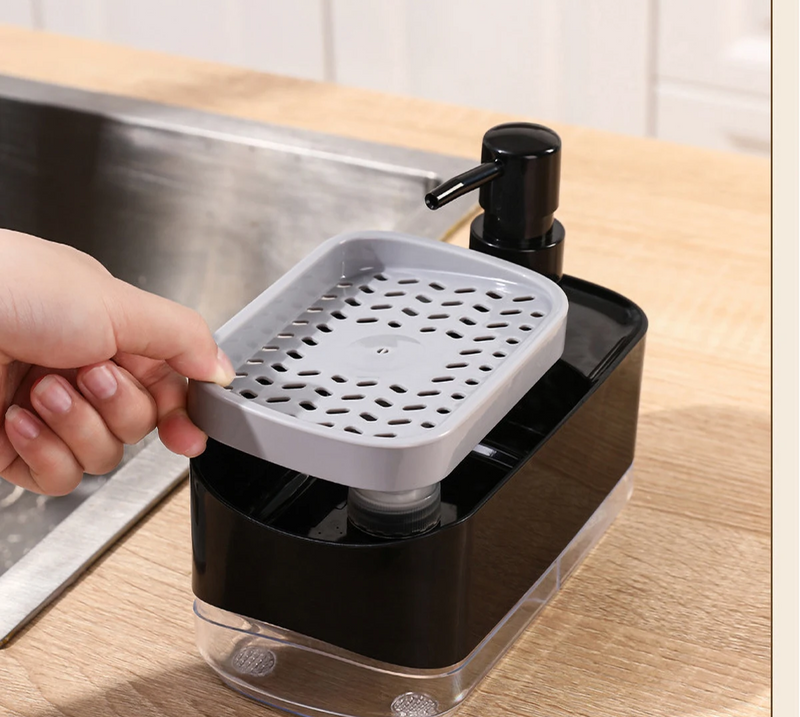 DualPress Pojemnik na Płyn do Mycia Naczyń