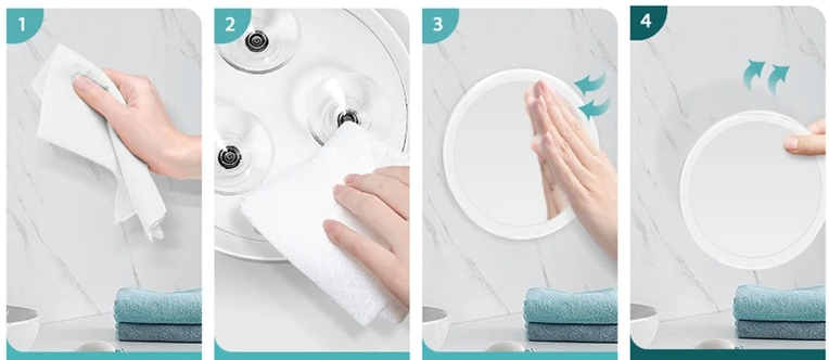 VisiLuxe 10X Powiększające Lustro do Makijażu z LED