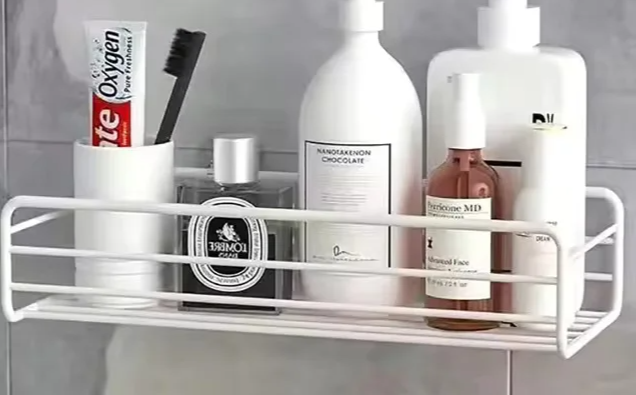 WallPro – Narożna Półka Łazienkowa i Kuchenna do Montażu na Ścianie