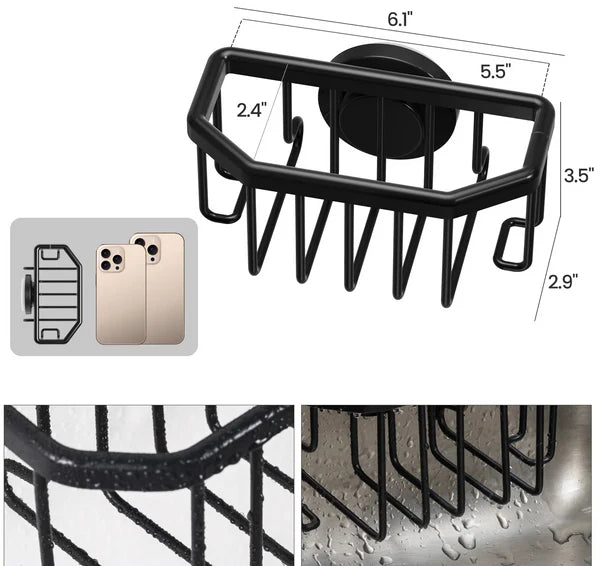 TAILI – Luksusowy uchwyt aluminiowy z mocną przyssawką