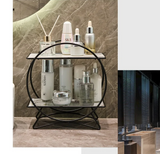 AureliaTower Luksusowy 2-Poziomowy Organizer Kosmetyczny