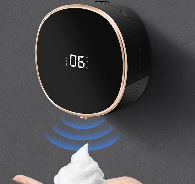 AutoPure Inteligentny Dozownik do Mydła – Automatyczny, Bezdotykowy i Regulowany do Łazienki lub Kuchni