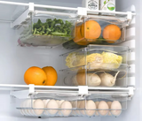 FridgeMaster – Przezroczyste Pojemnik Kuchenny na Owoce, Warzywa i Jajka