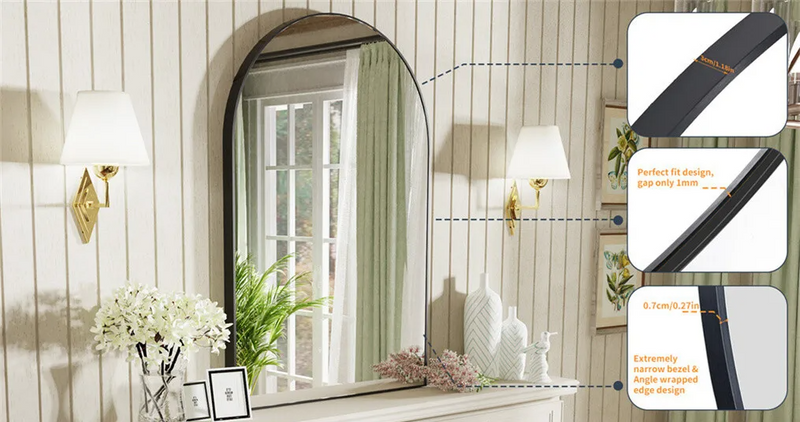 ARCUS Zakrzywione Lustro Ścienne