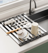 FlexiRack – Wysuwany i Składany 304 Stal Nierdzewna Ociekacz do Zlewu