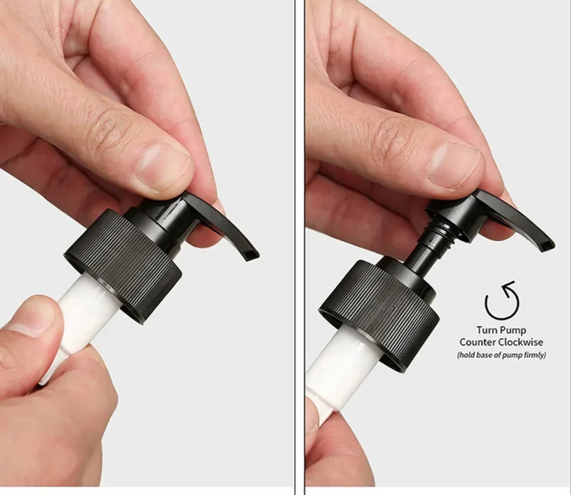 SoapElegance 500ml Czarny Dozownik do Mydła Set