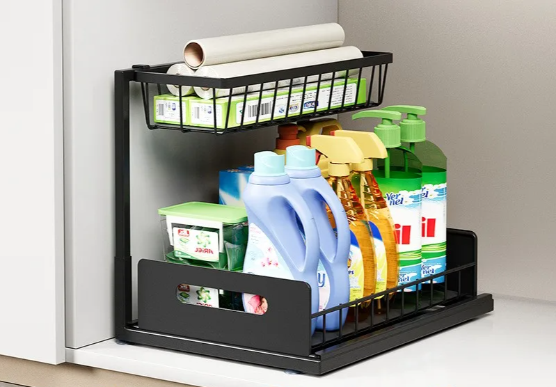 AquaStor Wzmocniona Półka Organizująca do Zlewu Kuchennego