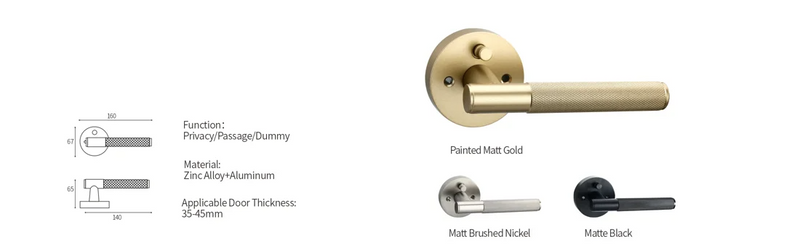 Viladepot Klamka do Drzwi z Osłoną Prywaty