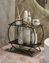 AureliaTower Luksusowy 2-Poziomowy Organizer Kosmetyczny