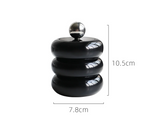 CeramiLux Kreatywny Ceramiczny Słoik do Przechowywania z Pokrywką