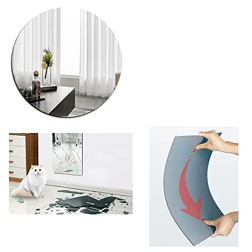 AcryLux Duże Okrągłe i Owale Lustra Akrylowe