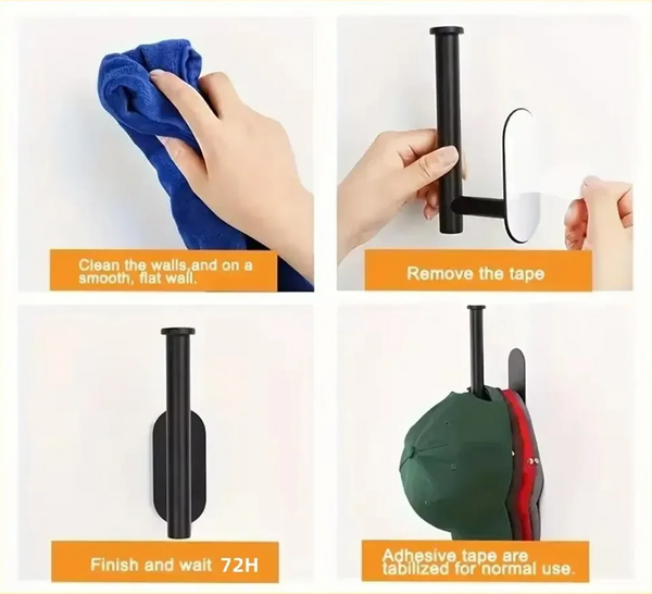 CapRack Stojak na Kapelusze i Czapki ze Stali Nierdzewnej